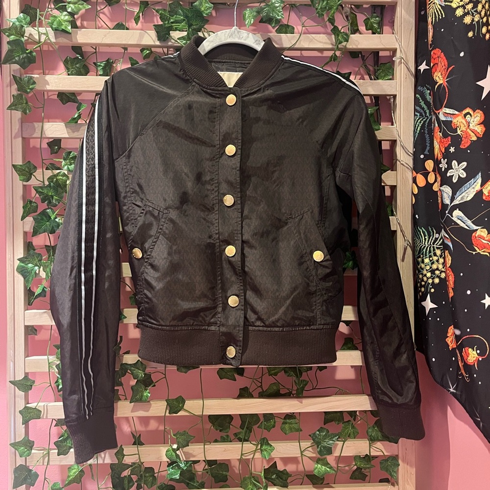 Stylish Black Bomber Jacket